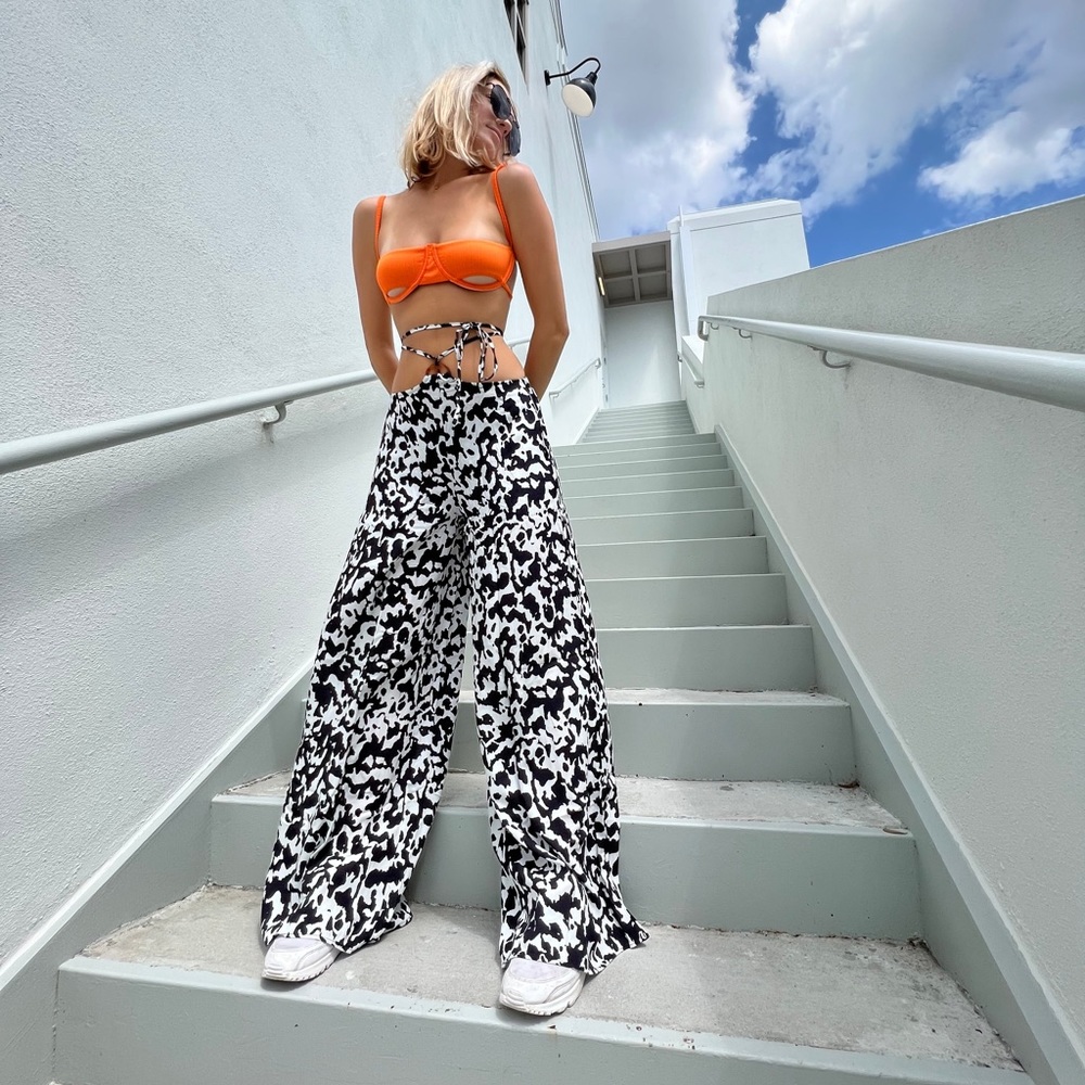 Maaji Spot Butterfly Janice Wide Leg Pants